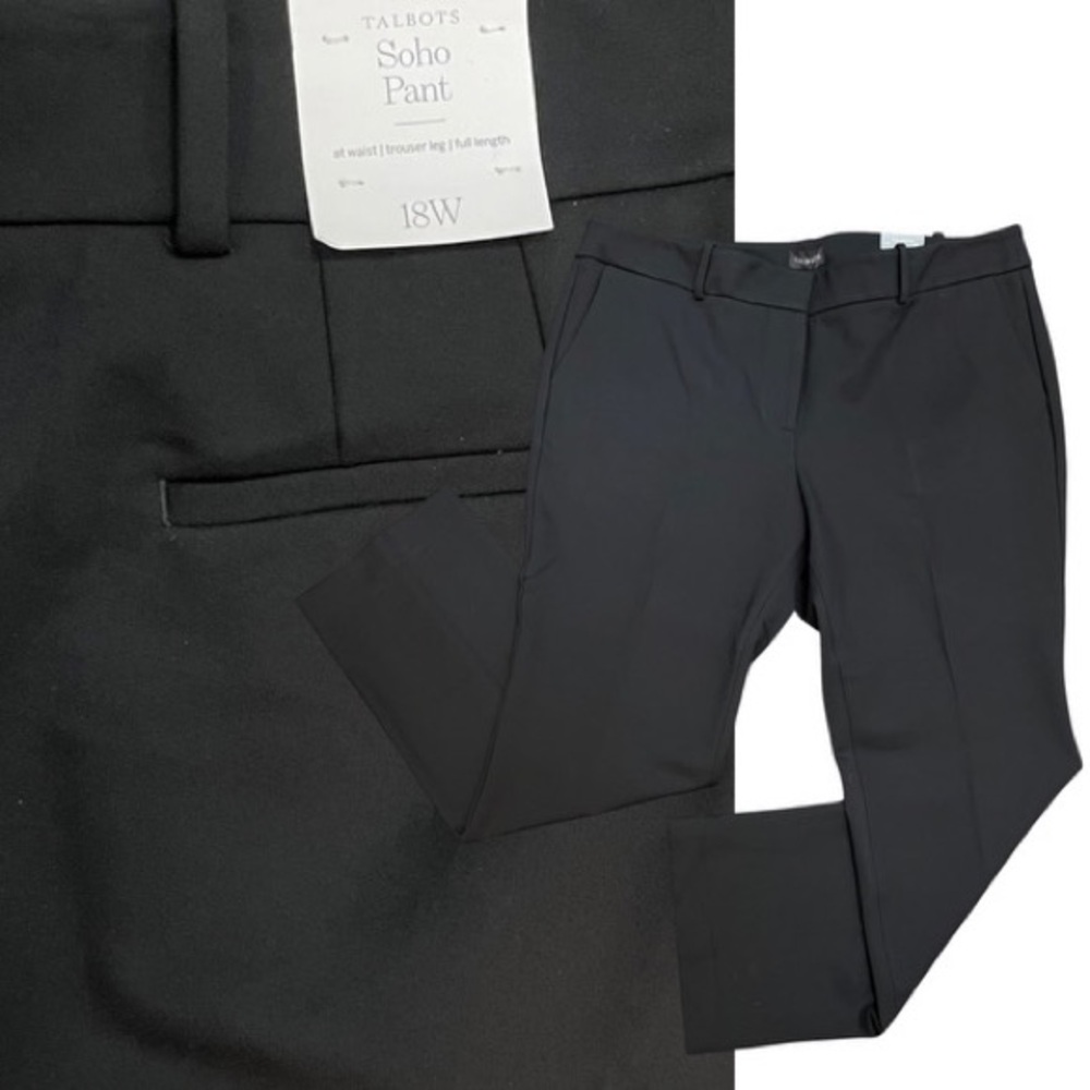 Talbots Black Soho Pants